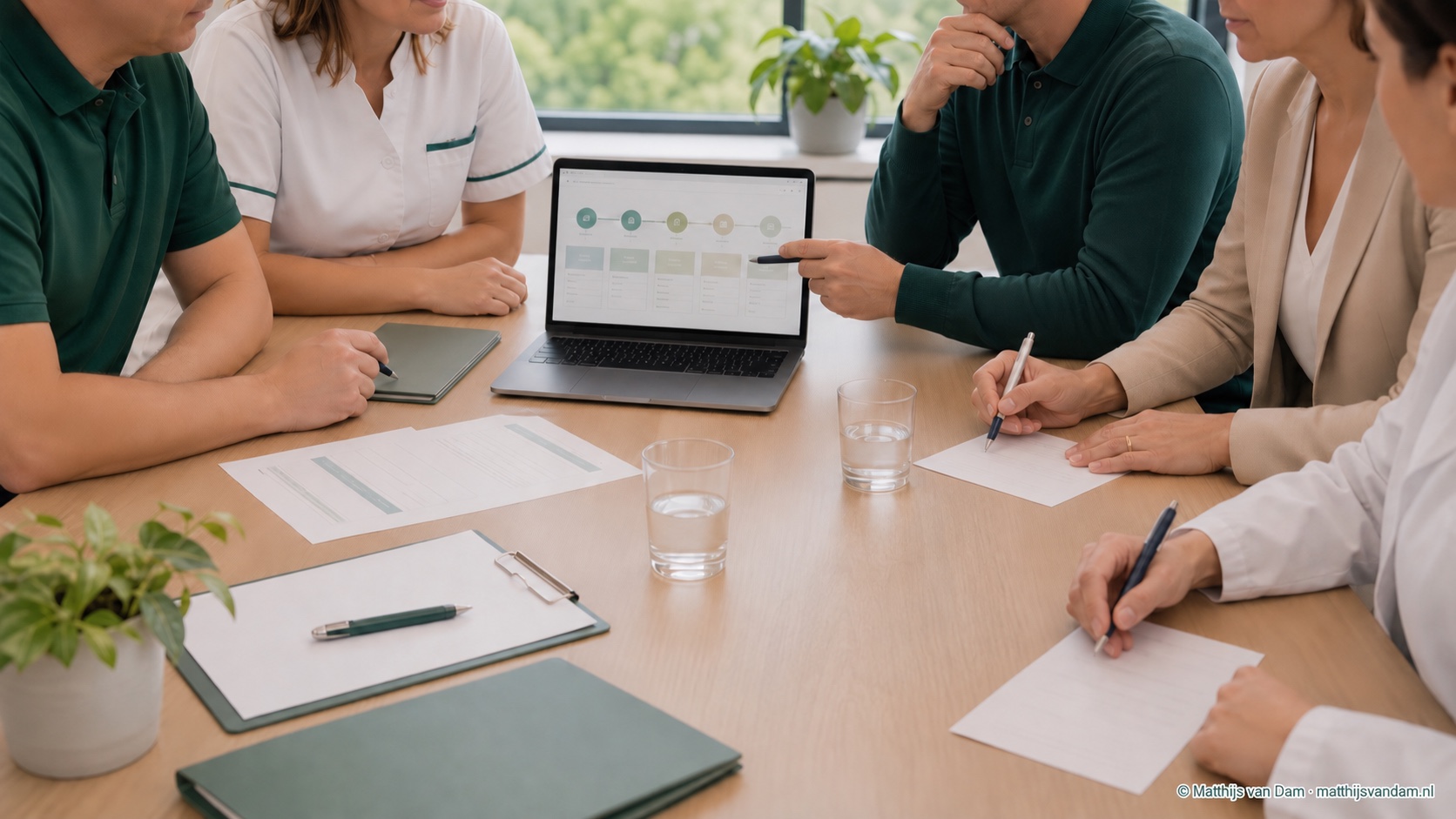 Multidisciplinair overleg over digitaal zorgpad, artrose en leefstijl